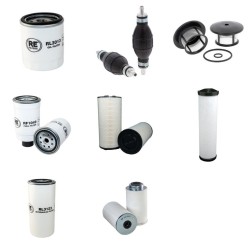 ATLAS COPCO XAS 137 DD Filter Service Kit with Deutz BF4M2011 Eng Year 2008-
