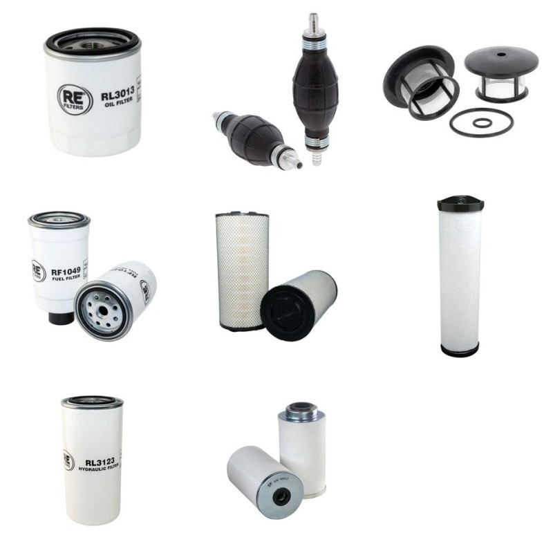ATLAS COPCO XAS 137 DD Filter Service Kit with Deutz BF4M2011 Eng Year 2008-