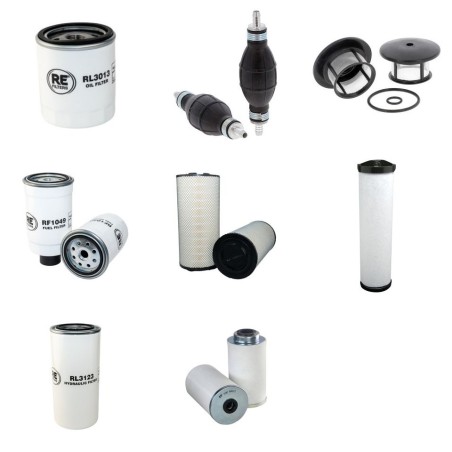 ATLAS COPCO XAS 137 DD Filter Service Kit with Deutz BF4M2011 Eng Year 2008-