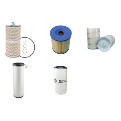 ATLAS COPCO XAS 405 MD Filter Service Kit w/MERCEDES OM 366LA Eng.