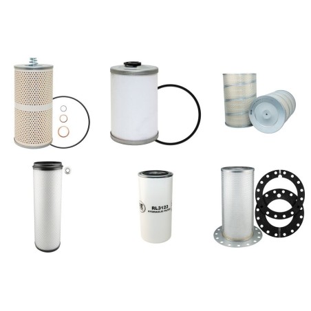 ATLAS COPCO XAS 495 MD Filter Service Kit w/MERCEDES OM 441LA Eng.