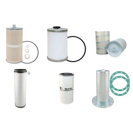 ATLAS COPCO XAMS 445 Filter Service Kit w/MERCEDES OM 441LA Eng.