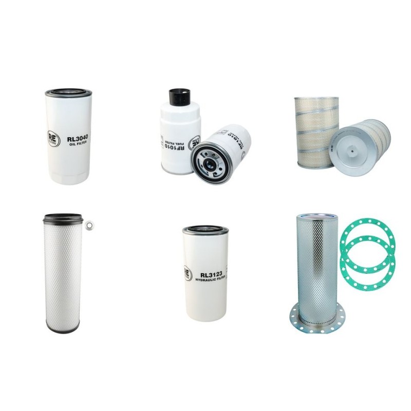 ATLAS COPCO XRVS 450 (D) Filter Service Kit w/Deutz BF12L513F Eng.