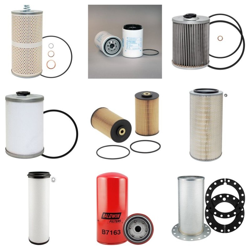 ATLAS COPCO XRHS 385 Filter Service Kit w/MERCEDES OM 440LA/ OM 441LA Eng.