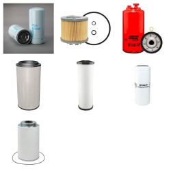 ATLAS COPCO XRYS 577 CD Filter Service Kit w/CAT. C18 Eng.   YR  2010