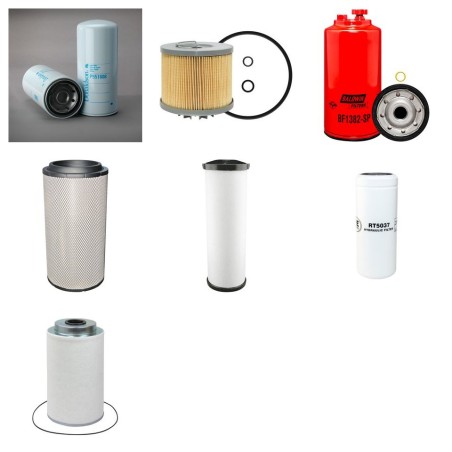 ATLAS COPCO XRYS 577 CD Filter Service Kit w/CAT. C18 Eng.   YR  2010