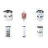 AUSA D 600 AP/APG Filter Service Kit w/Kubota V 3300T Eng.