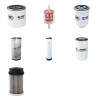 AUSA D 1000 APG Filter Service Kit w/Kubota V 3800 Eng.