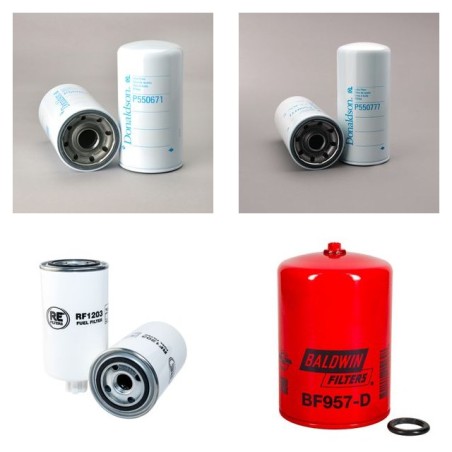 BELAZ 7555 B Filter Service Kit withCummins Kta 19 Eng