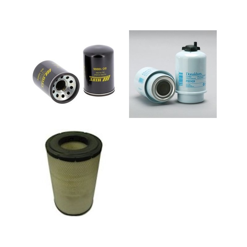 BELL 1866 AF Filter Service Kit w/JOHN DEERE 6068TF250 Eng.