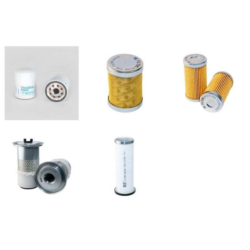 BELLE 730 Filter Service Kit w/Perkins Shibaura Eng. Air, Oil, Fuel Filters