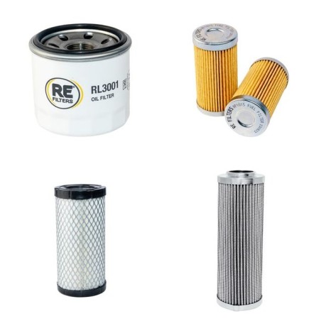 BELLE 731 Filter Service Kit w/Yanmar 3TNE68 Eng.