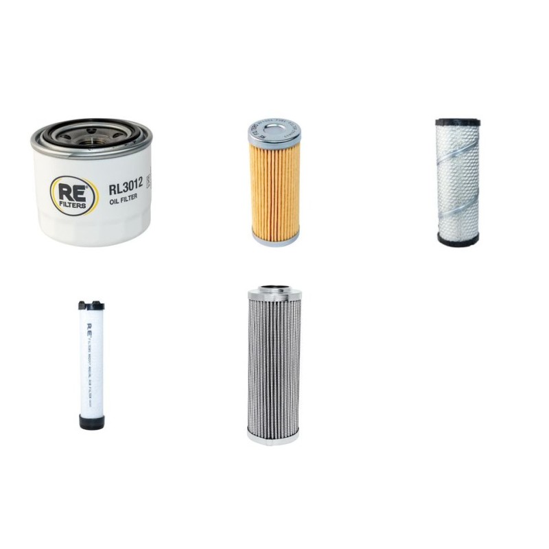 BELLE 741 Filter Service Kit w/Yanmar 3TNE78A Eng.