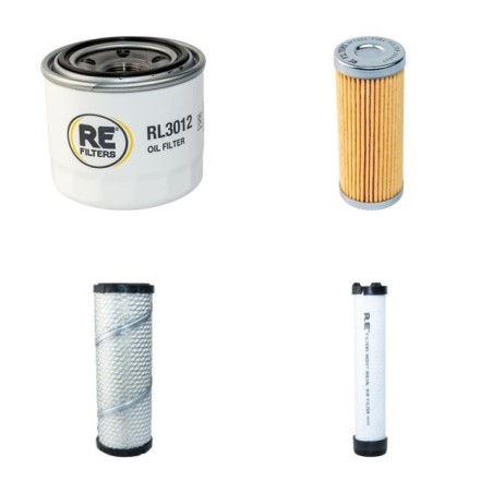 BELLE 741 Filter Service Kit w/Yanmar 3TNE78A Eng. Air, Oil, Fuel Filters