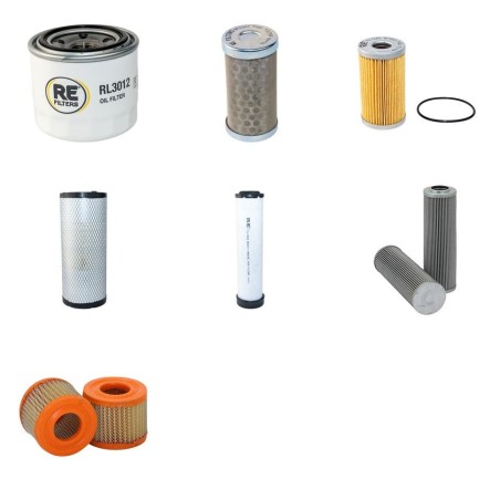 BELLE GROUP 761 XP/XS Filter Service Kit w/Yanmar 4TNE88-EBE2 Eng.   YR  2000-