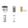 BELLE 761 XP/XS Filter Service Kit w/Yanmar 4TNE88-EBE2 Eng. Air, Oil, Fuel Filters
