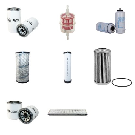 Filter kit for Case JXU 1080 with Cnh Engine 2006-