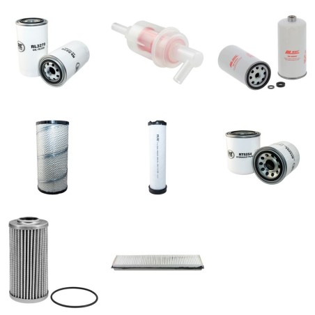 CASE JXU 110 Filter Service Kit with New Holland Eng 2007-