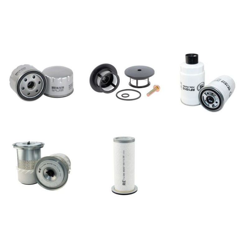 BENFORD 2000 DSF Filter Service Kit Air Oil Fuel Filters w/Deutz F2L1011F Eng.   YR  2003-