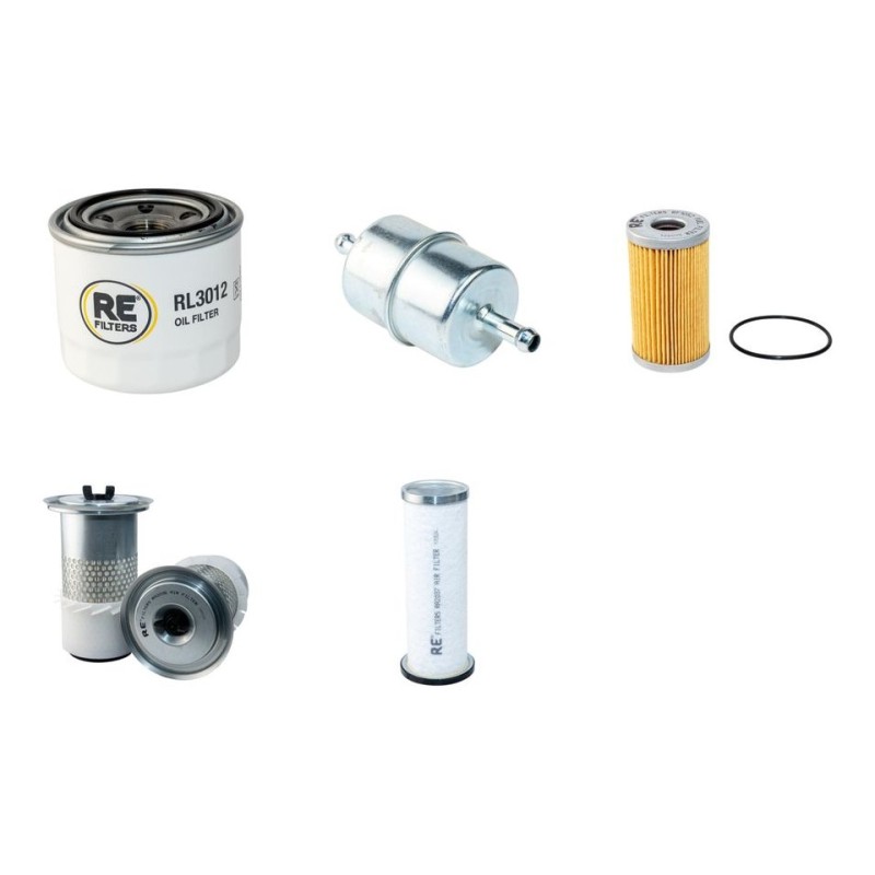 BENFORD 2300 (E/H/YSH) Filter Service Kit Air Oil Fuel Filters w/Yanmar 3TNE82A Eng.