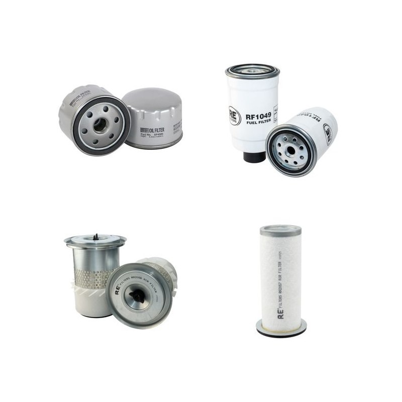 BENFORD 3000 PS Filter Service Kit w/Deutz F3L1011F Eng. Air, Oil, Fuel Filters