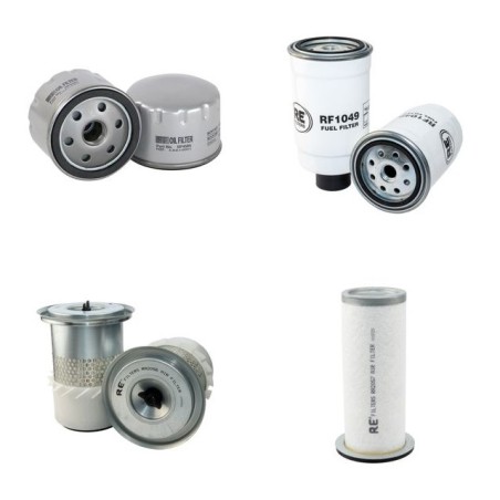 BENFORD 3000 PS Filter Service Kit w/Deutz F3L1011F Eng. Air, Oil, Fuel Filters