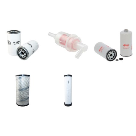 CASE JXU 110 Filter Service Kit Air Oil Fuel Filters w/NEW HOLLAND  Eng.   YR  2007-