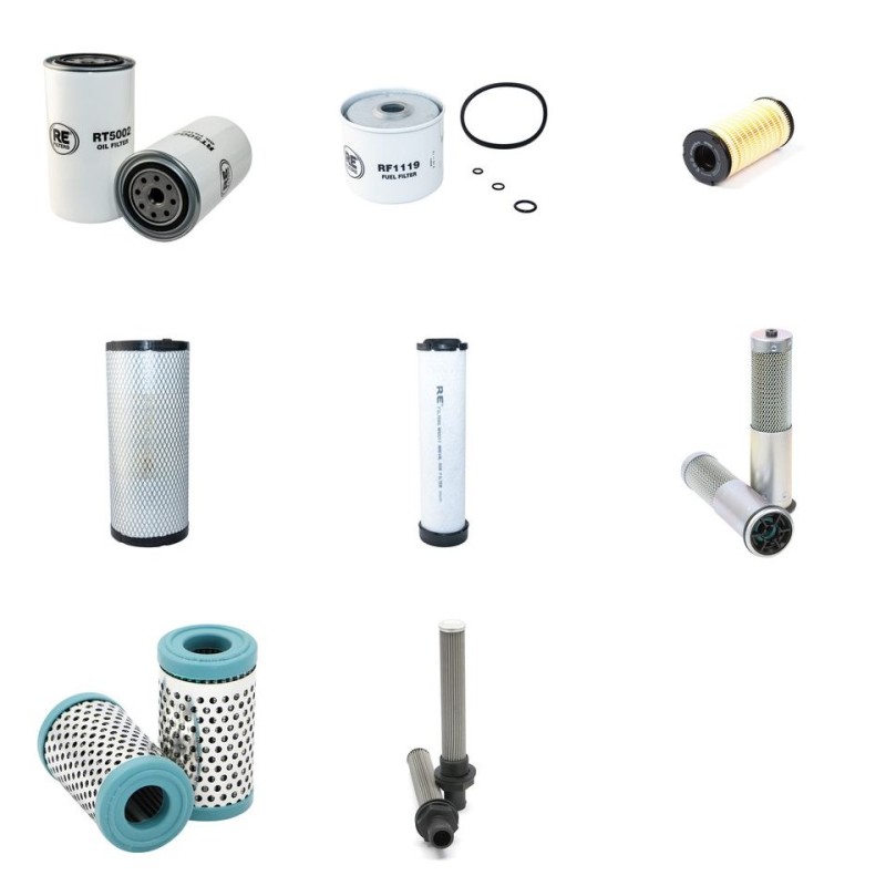 BENFORD 5000 PS Filter Service Kit w/Perkins 1104C-44 Eng. SN  RA2010 YR  2005-
