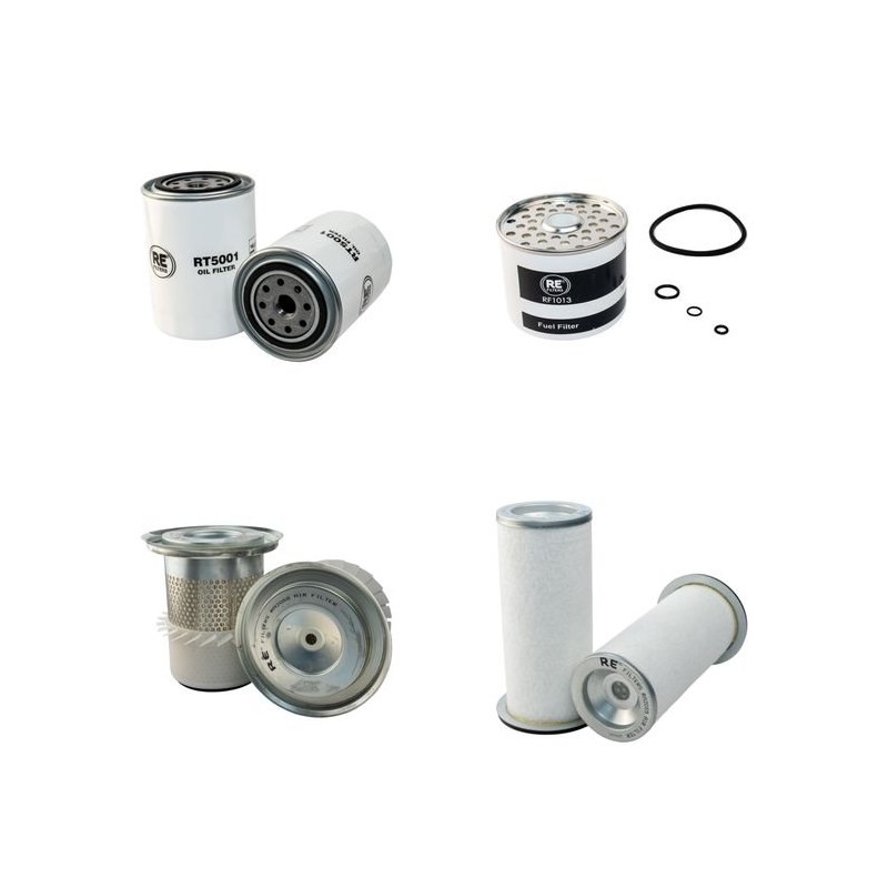 BENFORD 5000 SXR/SWING Filter Service Kit Air Oil Fuel Filters w/Perkins 1004.4 Eng.