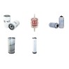 Filter kit for Case JXU 1100 Air Oil Fuel Filters with CNH Engine  YR 2006-