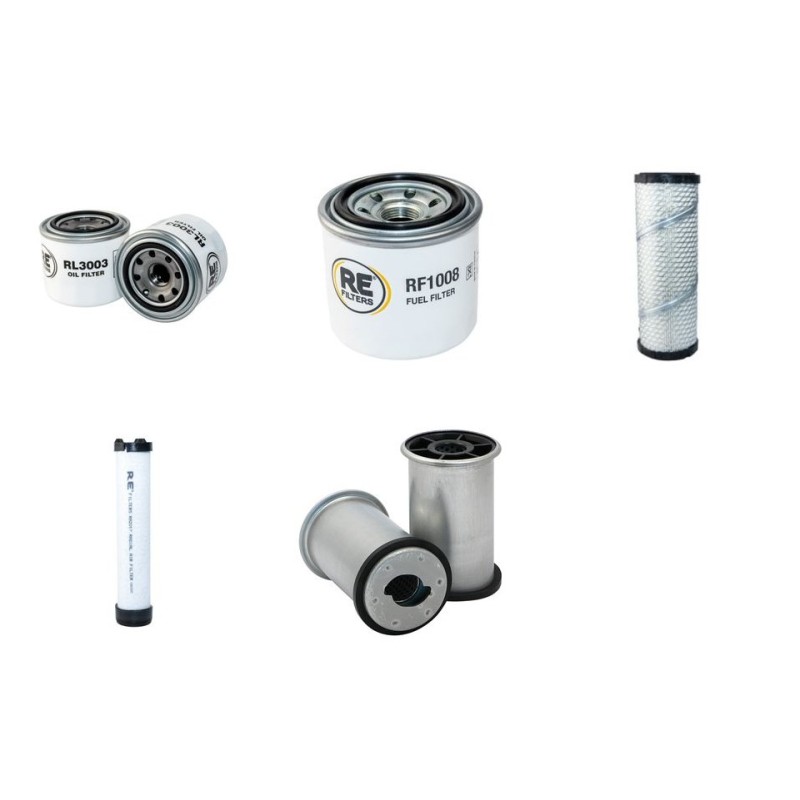 BENFORD HD 850 KR Filter Service Kit w/Kubota D905 Eng.