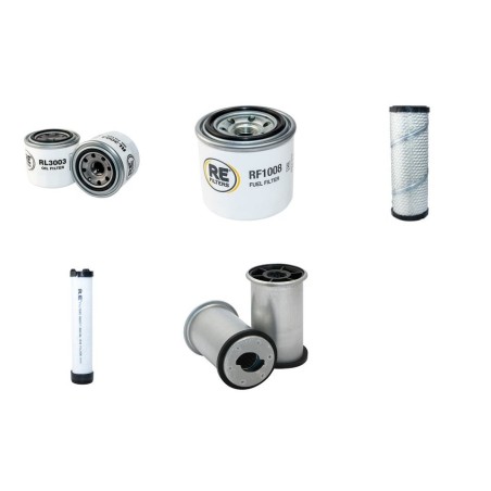 BENFORD HD 850 KR Filter Service Kit w/Kubota D905 Eng.