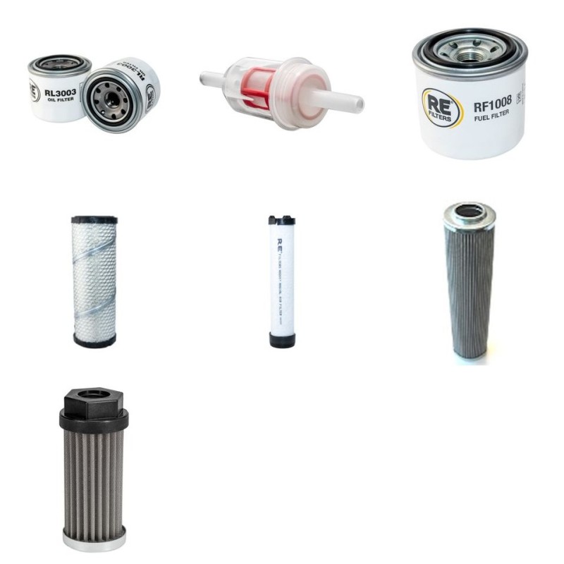 Filter Kit for Terex/Benford HD1000 