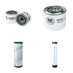 BENFORD HD 1200 Filter Service Kit w/Kubota D905E Eng.