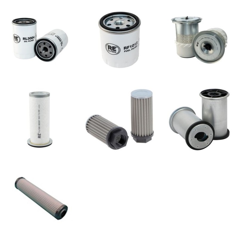 BENFORD TV 120 Filter Service Kit w/Deutz F2L511 Eng.