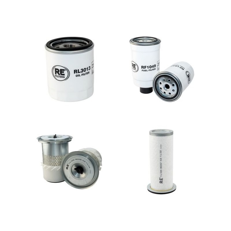 BENFORD TV 1000 Filter Service Kit Air Oil Fuel Filters w/Deutz F2L1011F Eng.