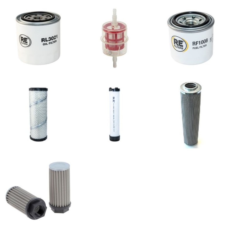 BENFORD TV 1200 Filter Service Kit w/Kubota D1703 Eng.