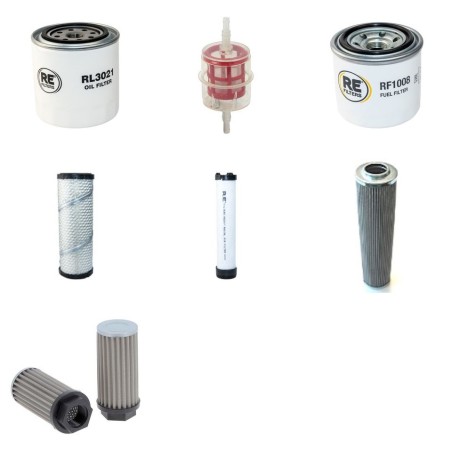 BENFORD TV 1200 Filter Service Kit w/Kubota D1703 Eng.