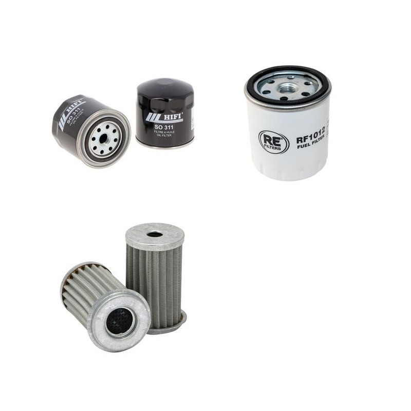 BENNY MINI SCORPIO Filter Service Kit w/RUGGERINI RD 200 Eng.