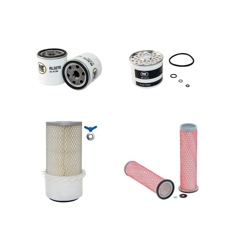 BENOTEC BCA 1526 Filter Service Kit Air Oil Fuel Filters w/Perkins 404C22 Eng.   YR  2005-