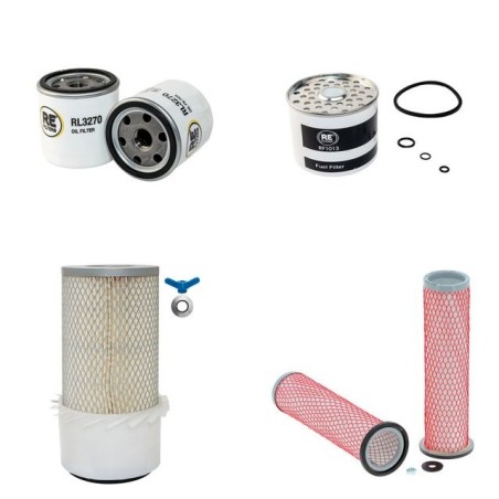 BENOTEC BCA 1526 Filter Service Kit Air Oil Fuel Filters w/Perkins 404C22 Eng.   YR  2005-