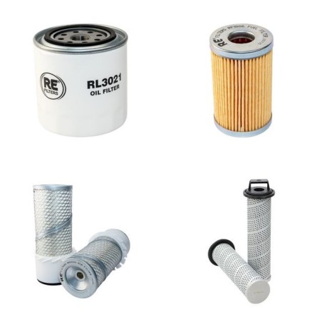 BERGMANN 2030 Filter Service Kit withKubota D 1703 Eng
