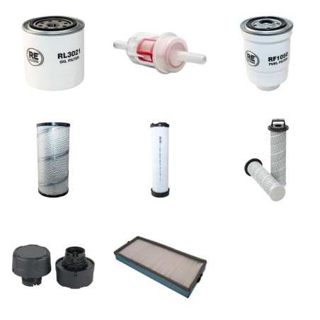 BERGMANN 2050 Filter Service Kit w/Kubota V3300 Eng.
