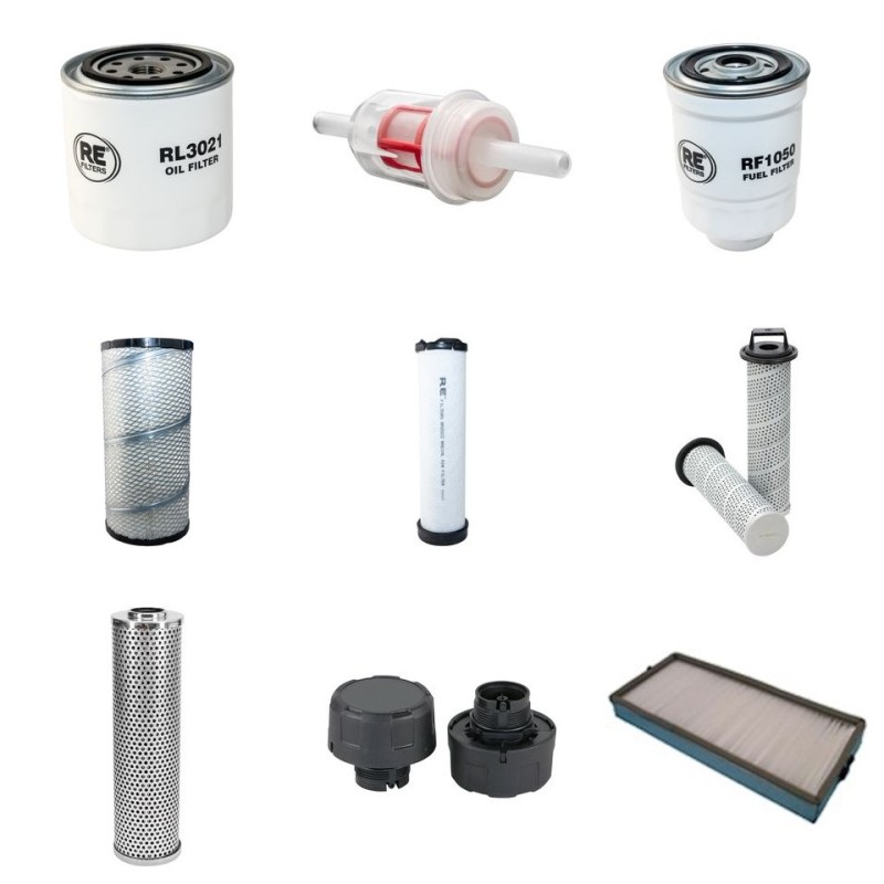 BERGMANN 2050 R Filter Service Kit w/Kubota V 3300 EU2 Eng.   YR  2007-