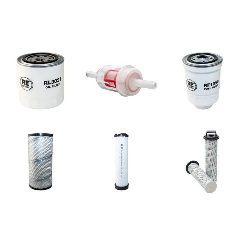 BERGMANN 2060 Filter Service Kit withKubota V 3800E2 Eng