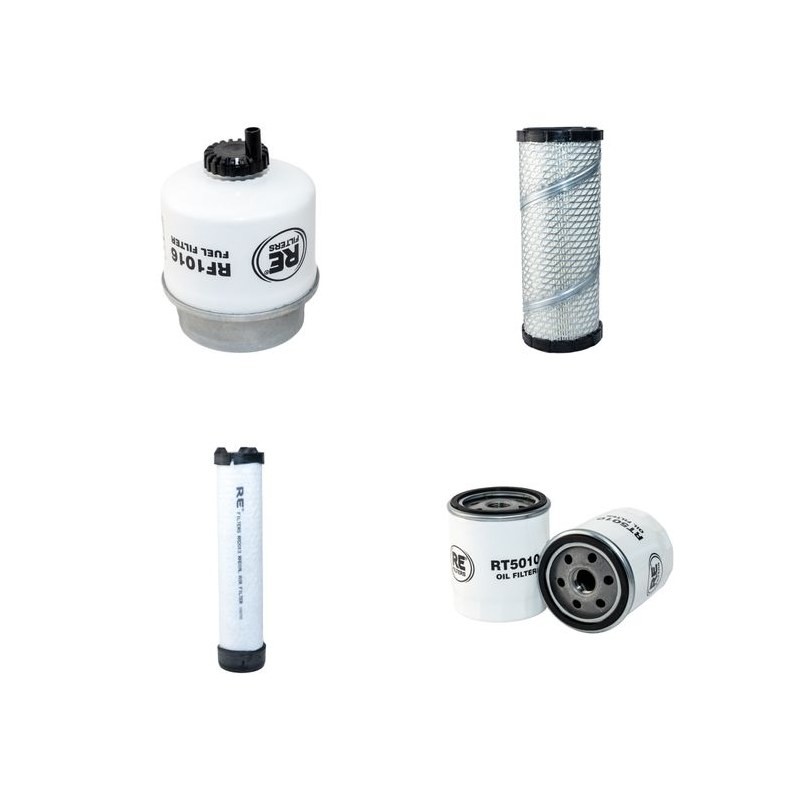 BITELLI BB 621 E Filter Service Kit Air Oil Fuel Filters w/CAT C 2.2 DIT Eng.   YR  2010-