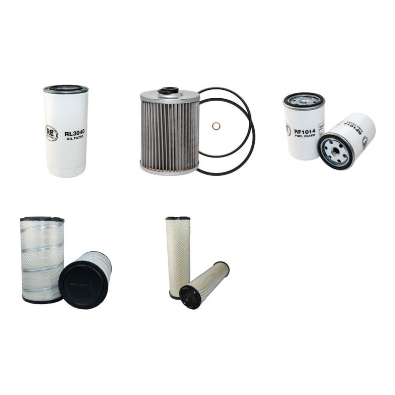 BITELLI SF 101 DC Filter Service Kit Air Oil Fuel Filters w/Deutz BF6M1013 Eng.