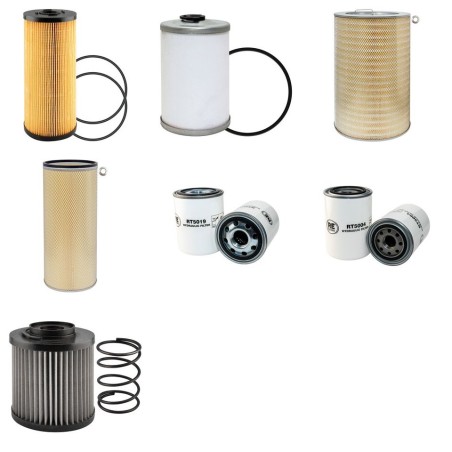 BITELLI SF 150L Filter Service Kit w/MERCEDES OM 442LA Eng.