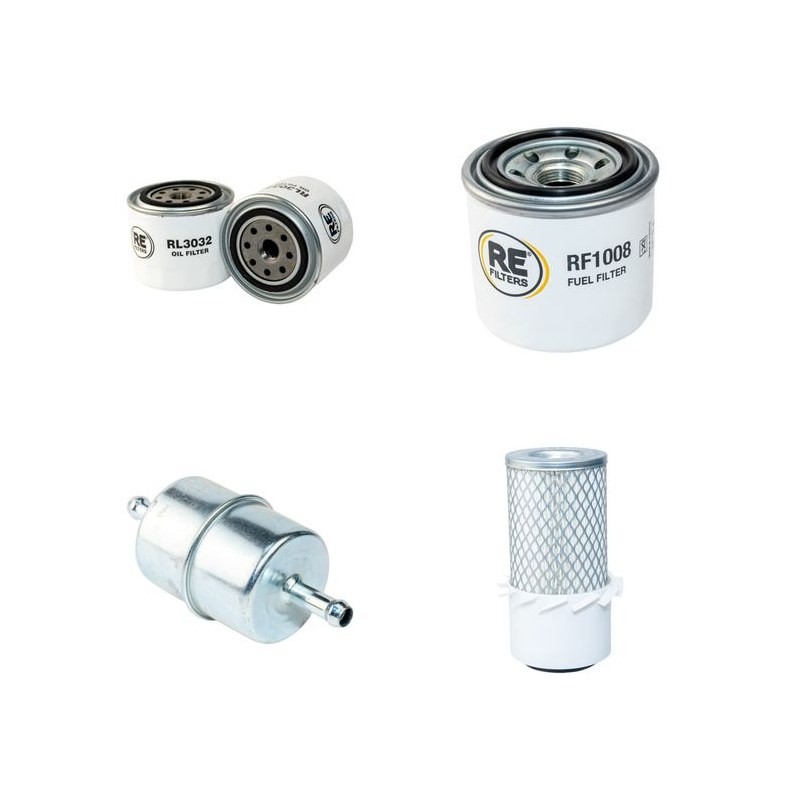 Filter Kit for Bobcat 220 with Kubota D750 Engine Serial Number -11500