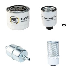 Filter Kit for Bobcat 220 Service Kit After Serail No 11501 Air - Oil - fuel Filters